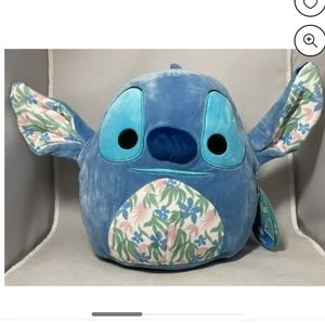 🆕 Squishmallow Disney 10 inch Stitch Hawaiian Flowers BNWT, Exclusive